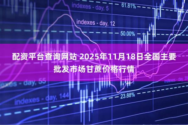 配资平台查询网站 2025年11月18日全国主要批发市场甘蔗价格行情